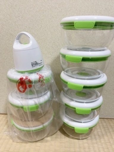 ★新品・未使用★ フォーサ　本体+真空コンテナ　9個セット