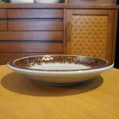 デンマークBing&Grondahl(ビングオーグレンダール)社のJens H. Quistgaard(イェンス・クイストゴー) MAXICO(メキシコ)ディーププレート/20.5cm。ケーキ皿DB214の画像