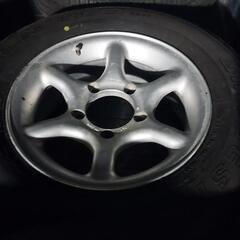 【現金決済】ジムニー　夏タイヤ　アルミホイール　４本セット