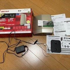BUFFALO WSR-5400AX6S-CG  ゴールド　1年使用