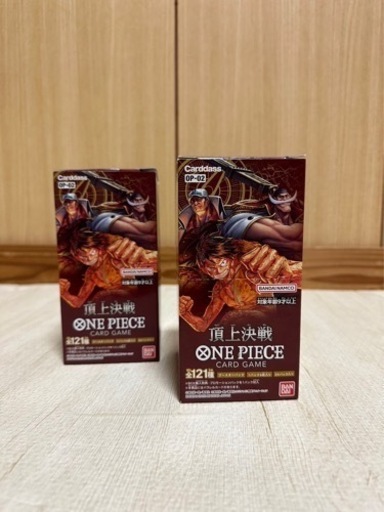 ワンピースカード　頂上決戦、バラ30パック ワンピースカードゲーム ロマンスドーン 頂上決戦 各2BOX+バラパック 