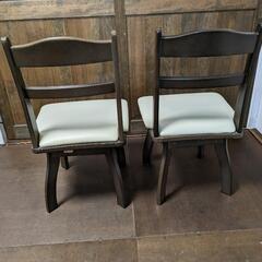 ニトリ ダイニングセット チェア2脚の画像