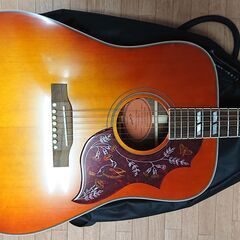 【値段交渉可】Epiphone Masterbilt Hummingbird / Aged Cherry Sunburst エレアコの画像