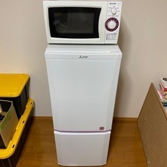 冷蔵庫と電子レンジ【セット売り】値下げ⬇️