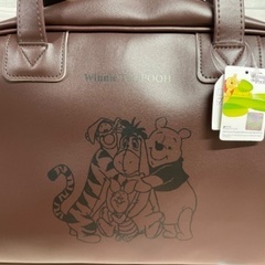 新品未使用♡くまのプーさん＊ボストンバッグ/ブラウン