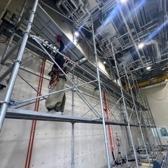 足場作業員募集の画像