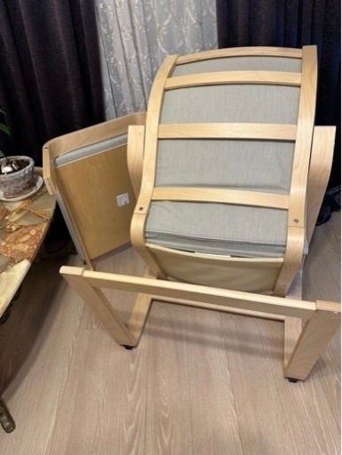 【受渡者様決定】新品未使用　定価¥15980【送料別】IKEA POÄNG ポエング