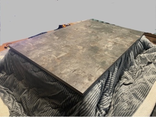 ニトリ　こたつテーブル　毛布付き