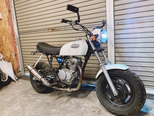 ホンダ　エイプ50 配送可能　支払いは現金or振り込みも可能　しろ