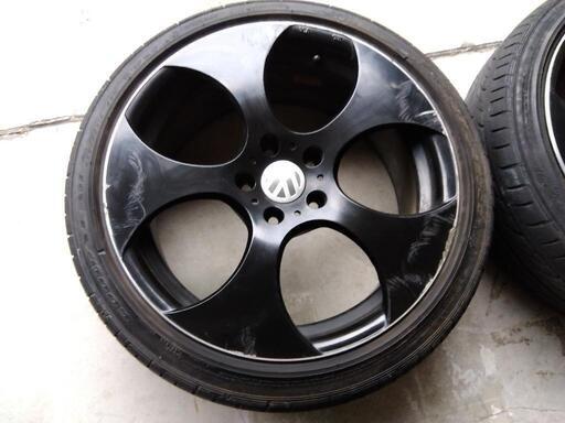 ＶＷ 18インチアルミホイール＋夏タイヤ