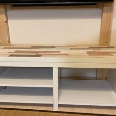 白いテレビ台(2月末で処分します)