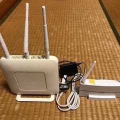 バッファロー　BUFFALO wifiルーター&中継機セット