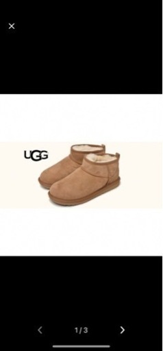 【新品未使用】UGG★ ULTRAMINIチェスナット