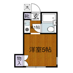 ✨敷金/礼金0円 ✨ 初期安物件💥保証人不要・ 金融ブラック・水商売・無職OK😄 京王線 上北沢駅 徒歩13分❗️杉並区下高井戸５丁目13-18 ❗️ M13584 - 杉並区