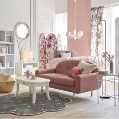 【Francfranc】アマートソファ ピンクの画像