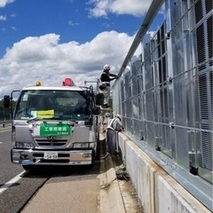株式会社ティーエスユニオン・遮音壁工事、道路標識工事、フェンス工事の画像