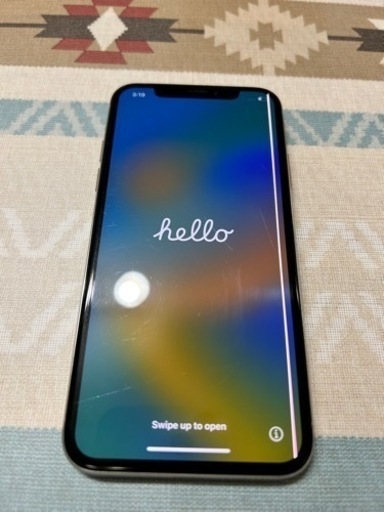 iPhone X Silver 256 GB au ジャンク