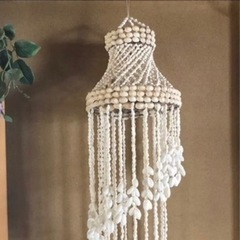 シェルシャンデリア　インテリア