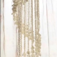 シェルシャンデリア　インテリアの画像