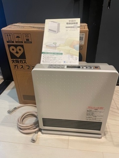 リンナイ○大阪ガス○ガスファンヒーター　都市ガス