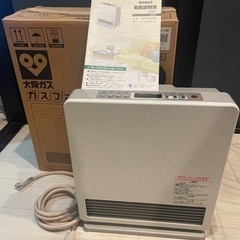 リンナイ○大阪ガス○ガスファンヒーター　都市ガス