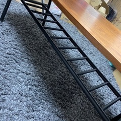 ニトリ　ダイニングチェア　ベンチ　ウォルブの画像