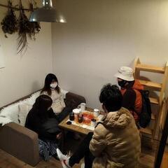 【駅近】阪急花隈3分阪神西元町3分 英会話＋珈琲＋紅茶＋スナック￥1000 6月23日15時神戸花隈 ♪ ♪おしゃれなゲストハウスで英会話の画像