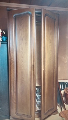 府中家具　桐　洋服タンス　天然木