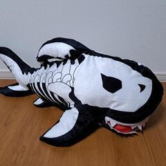 サメ　ぬいぐるみ　超BIG　化石ver