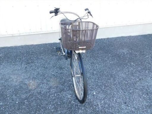 2015年モデル 子供乗せ対応! ヤマハ PAS ナチュラL PA26NL アースブルー 8.7Ah 新品サドルに交換 スイッチカバープレゼント! 車体＆バッテリー極めて良好! 自578