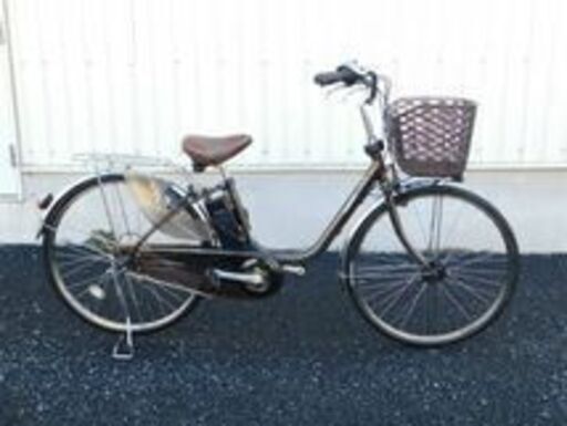 2015年モデル 子供乗せ対応 Panasonic ビビ・DX BE-ELD63 チョコブラウン 8.9Ah 車体＆バッテリー極めて良好! 自579