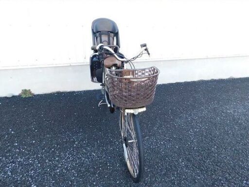 2015 子供乗せ仕様 Panasonic ビビ・DX BE-ELD63 チョコブラウン 8.9Ah OGKリヤチャイルドシート付! 車体＆バッテリー極めて良好! 自580