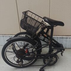 折りたたみ自転車20インチの画像