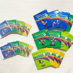 ☆ディズニー英語システム☆シングアロング/sing along ブルーレイ&CD