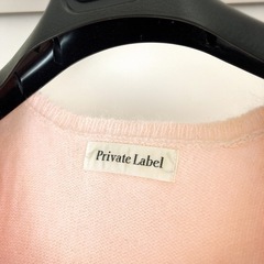 PRIVATE LABEL(プライベートレーベル) ニット ピンクの画像
