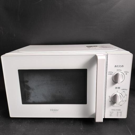 【予約済み】中古品 Haier ハイアール 700W電子レンジ JM-17H-50 2018年製 50Hz専用