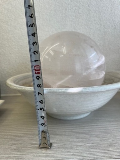 2/18まで！水晶玉、水晶さざれ石、器セット