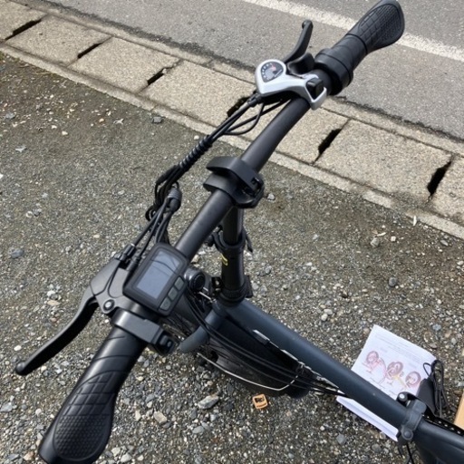 ほぼ新品！折り畳み電動フルアシスト自転車　E-BIKE　モンスター　アマゾンにて23年1月購入　オプション予備バッテリー付き