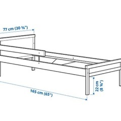 ikeaこども用ベッド+マットレス　4月15日までの画像
