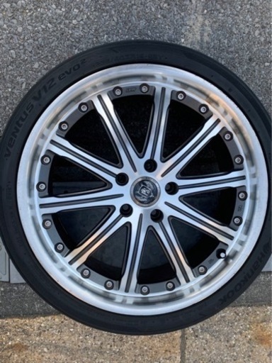 社外19インチ アルミホイールセット　おまけ付き