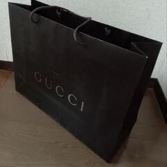 GUCCI ショップ袋 大 ♣自立しますので見せる収納にいかがでしょうかの画像