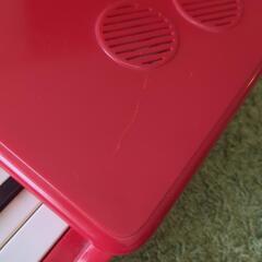 KAWAIミニピアノ/P-25/ローズレッド/専用楽譜つきの画像