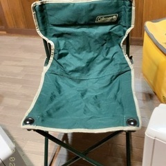 値下げ　コールマン　キャンプ椅子　中古品の画像