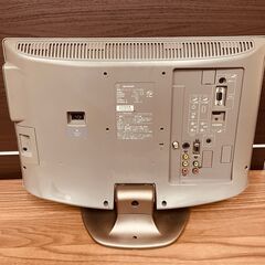  11583 SHARP 液晶カラーテレビ 2008年製 19V 🚗2月18、19日大阪～神戸方面 条件付き配送無料！🚗    の画像