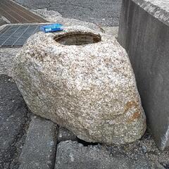 ❗天然石、つくばいの画像