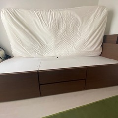 【受け取り人決定】ニトリ　シングルベッド