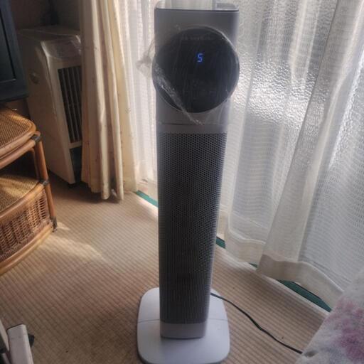 新品電気ファンヒーター　値下げしました。