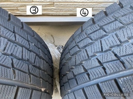 スタッドレスタイヤ　プラド使用　「265/65R 17 1120」