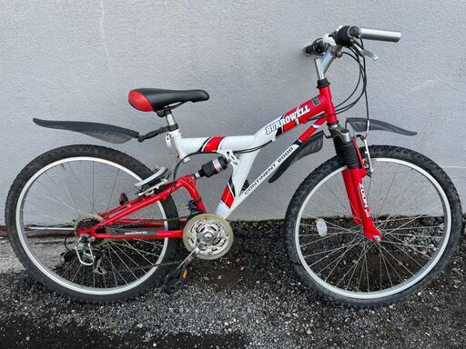 ★ マウンテンバイク ★ MTB BURROWELL CONTINENT 2000 26インチ フルサス 
