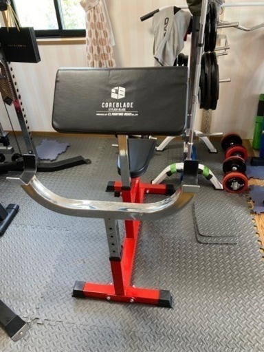 ファイティングロードプリチャーカールベンチ